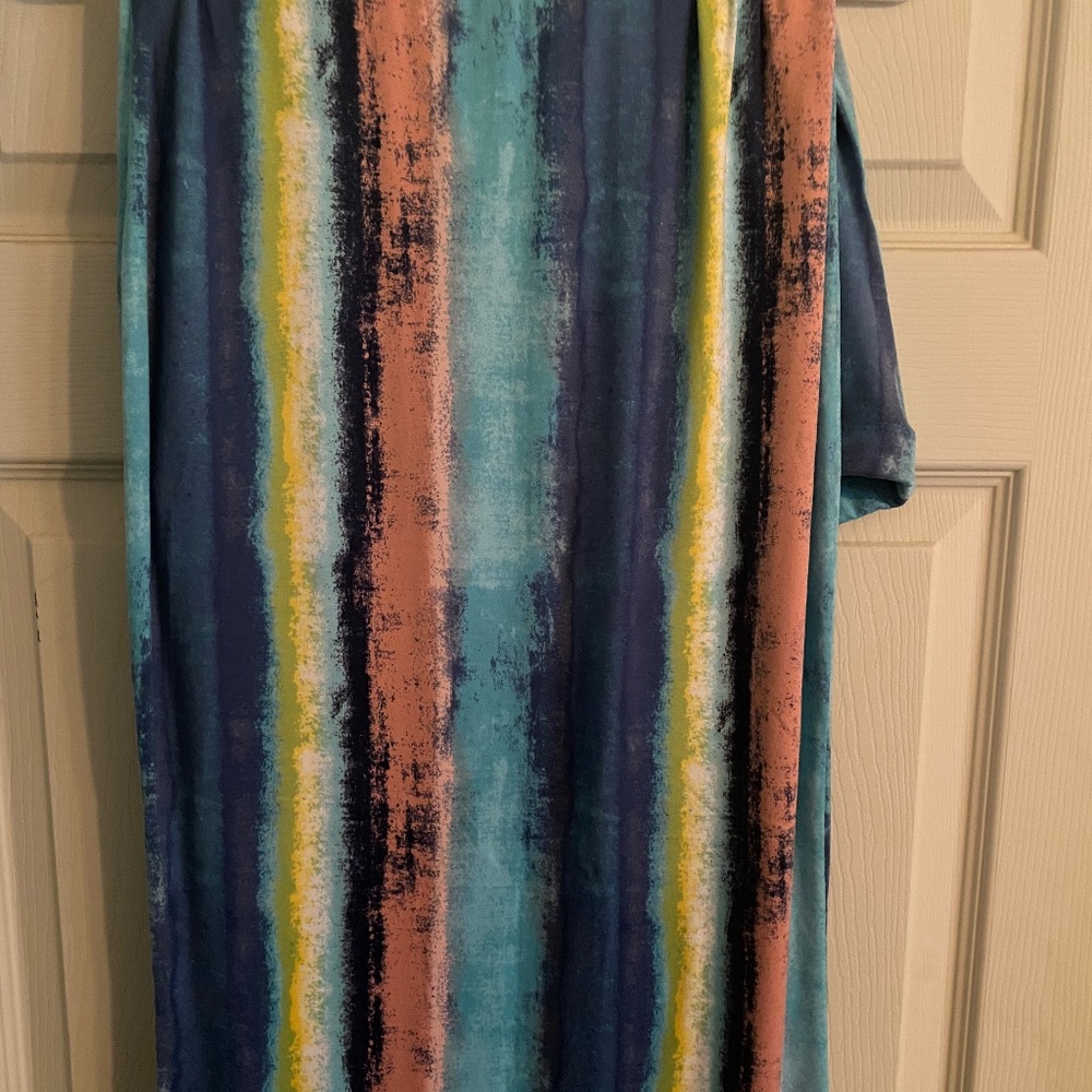 Strapless maxi dress